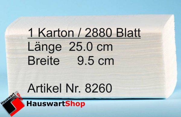 Faltpapierhandtücher 8260